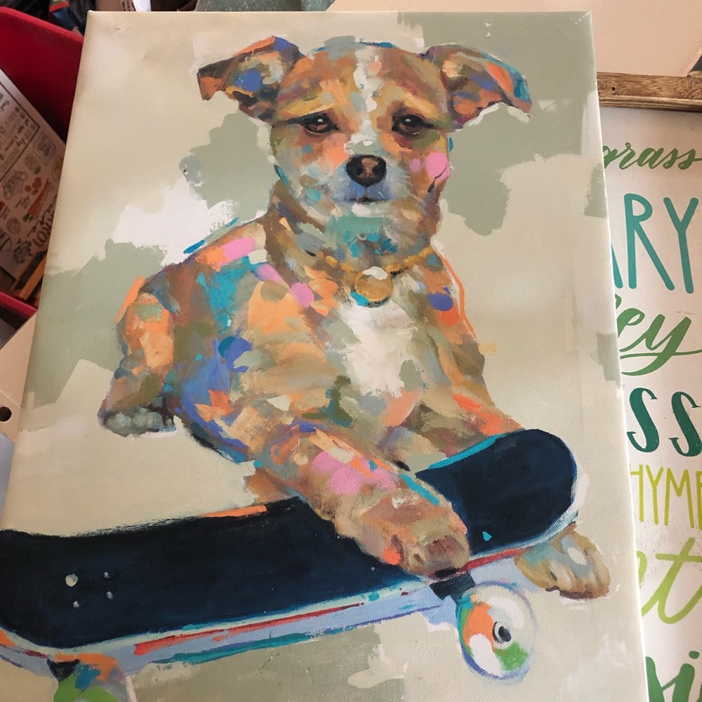 Dog wall art